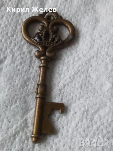 Стар рядък ключ за врата 51912, снимка 3 - Антикварни и старинни предмети - 53217501