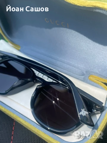 Слънчеви очила Gucci GG0154SA 001, снимка 5 - Слънчеви и диоптрични очила - 50664901