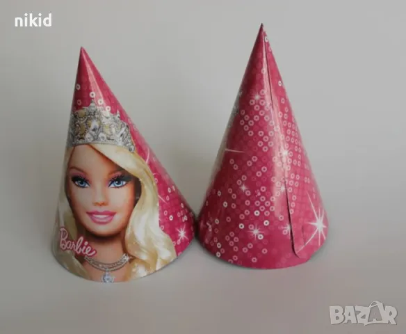 Кукла Барби картонена Голяма парти шапки шапка рожден ден