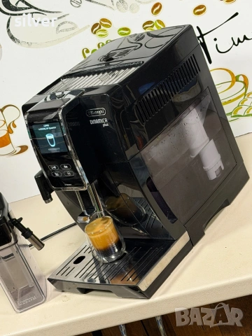 Кафемашина кафе автомат delonghi dinamica plus Bluetooth с гаранция, снимка 6 - Кафемашини - 53376994
