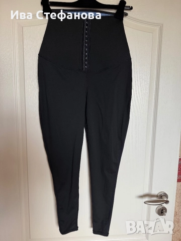 Структуриращ нов оформящ талията черен висока талия  еластичен клин тип корсет , снимка 3 - Клинове - 47294840