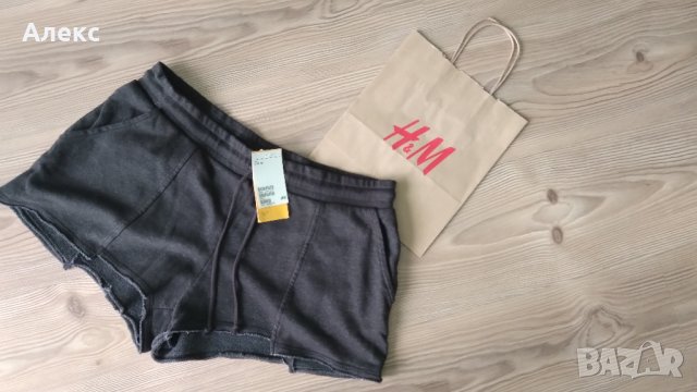 Нови!!! H&M - дамски къси панталони , снимка 3 - Къси панталони и бермуди - 38083252