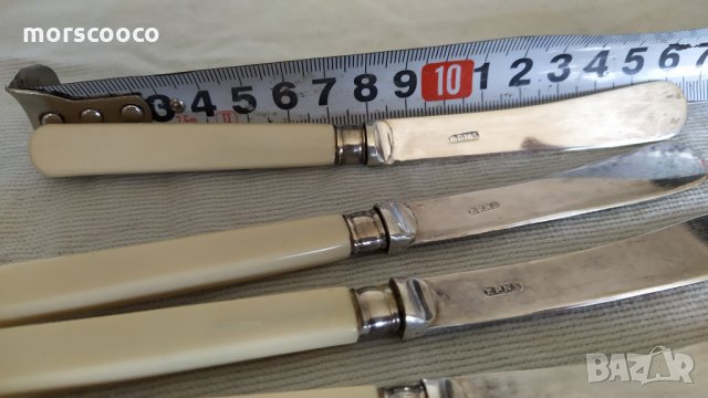 Старинни английски прибори за хранене -,,E.P.N.S.", снимка 2 - Антикварни и старинни предмети - 28358518