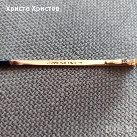 Мъжки луксозни слънчеви очила Cartier CT0036S Made in France , снимка 14 - Слънчеви и диоптрични очила - 47350896