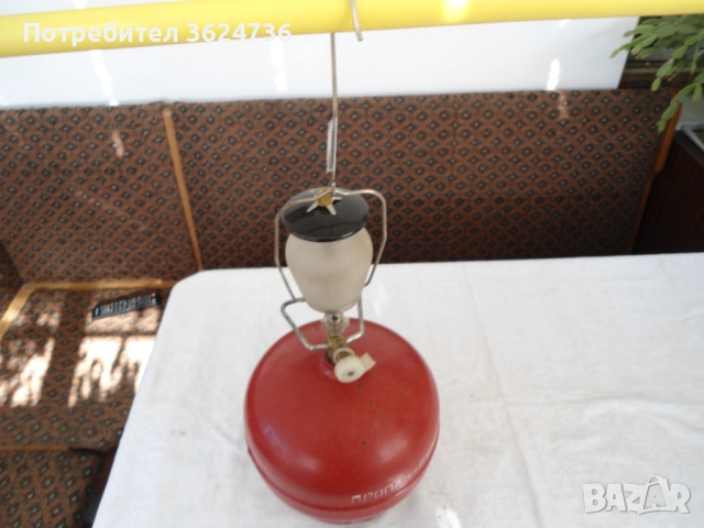 Туристическа газова лампа, снимка 2 - Къмпинг осветление - 48124509