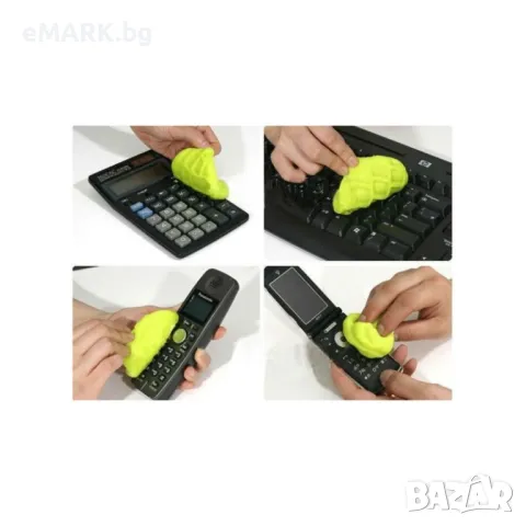 Гел за почистване на клавиатура и трудндостъпни повърхности не оставящ петна и без триене, снимка 1