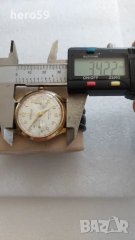 Мъжки швейцарски колекционен механичен часовник хронограф , снимка 9 - Мъжки - 50910275