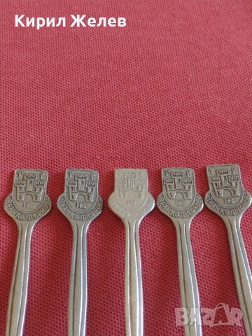 Пет сувенирни лъжички за кафе чай Велико Търново много красиви за КОЛЕКЦИЯ ДЕКОРАЦИЯ 42101, снимка 3 - Други ценни предмети - 43849157