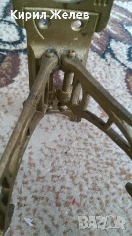 Свещник стар бронзов 21614, снимка 9 - Декорация за дома - 32334270