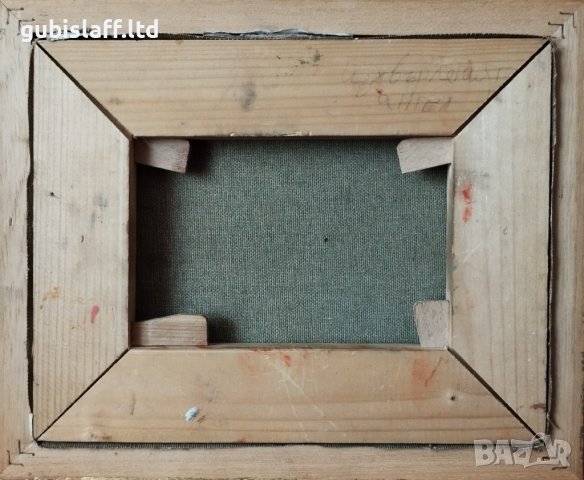 Картина, "Изхвърленият ангел", худ. Манол Петров-Моно Петра, снимка 3 - Картини - 39041752