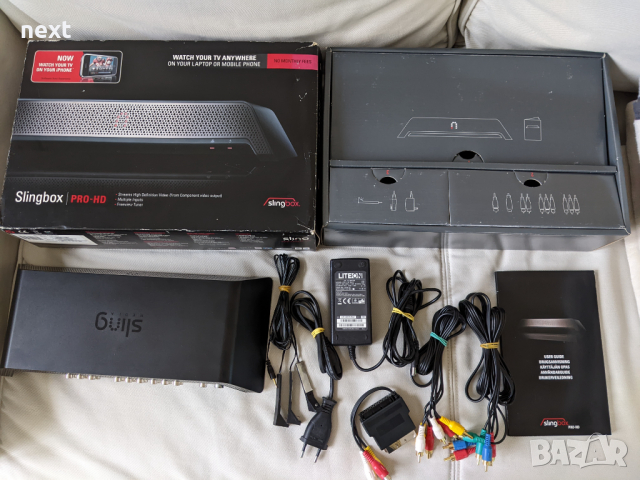 Slingbox PRO-HD - телевизия в HD качество през мрежата tv streamer, снимка 2 - Приемници и антени - 36485268