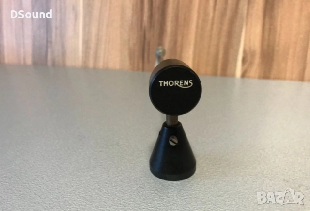 Thorens Original Tonearm Record Brush – аудиофилска антистатична четка за грамофон
, снимка 5 - Грамофони - 52338522