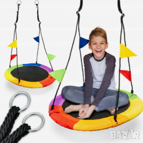 Люлка "Щъркелово гнездо" — здрава, удобна и подходяща за деца и възрастни до 150 кг, снимка 3 - Други - 53400268