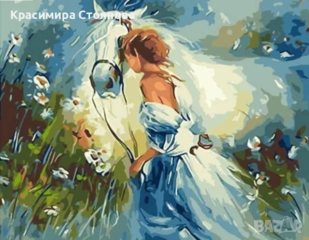  Картини за рисуване по номера , снимка 5 - Други игри - 52484089