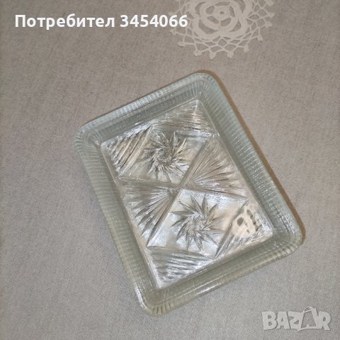 Стъклени чинийки. , снимка 3 - Чинии - 43445676