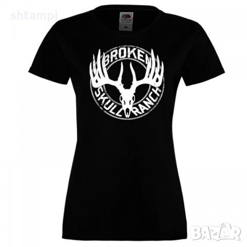 Дамска тениска Broken Skull 3, снимка 2 - Тениски - 32860172