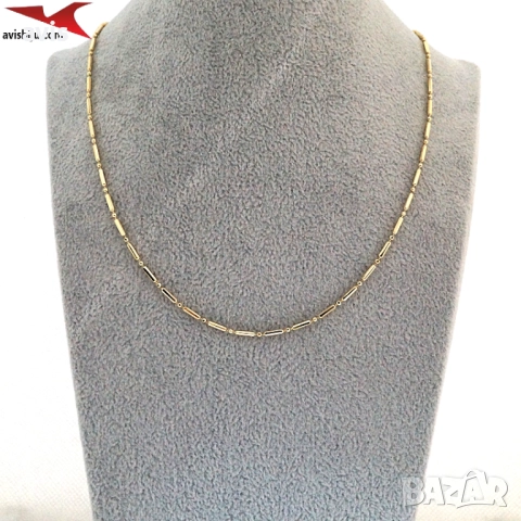 Синджир с 14К златно покритие 254561, снимка 4 - Колиета, медальони, синджири - 52942565