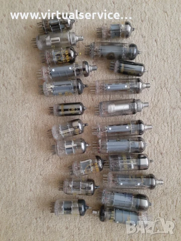 Радиолампи ЕСС81,82,88 , EL81,84 и др.