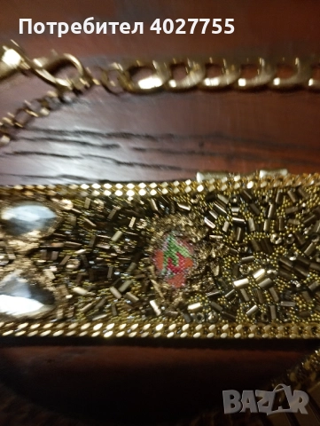 Колие и гривна ръчна изработка с гоблен , снимка 3 - Колиета, медальони, синджири - 52592769