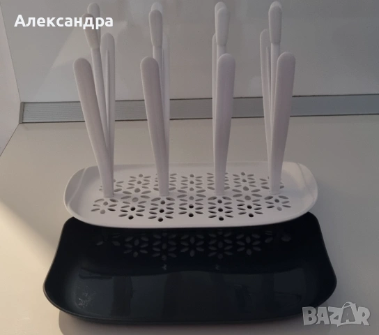 Philips AVENT Сушилник за за шишета и дозатар за сухо мляко, снимка 3 - Прибори, съдове, шишета и биберони - 53130962