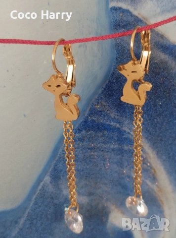 Уникални обеци медицинска стомана, снимка 4 - Обеци - 52811111