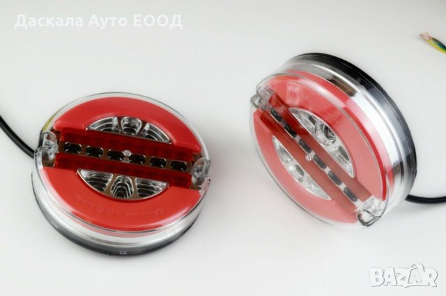 1 бр Кръгли ЛЕД LED НЕОН стопове с динамичен мигач 12-24V PAD303 , снимка 4 - Аксесоари и консумативи - 35501856