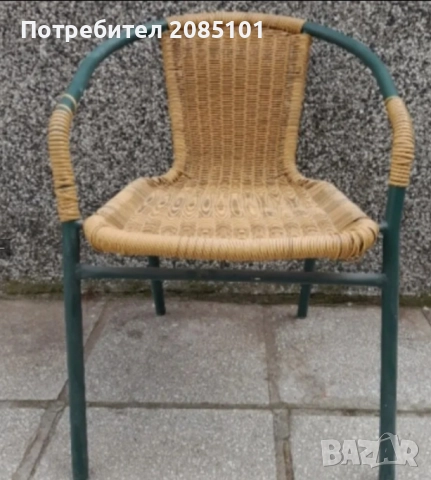 Стол алуминиев за тераса или двор