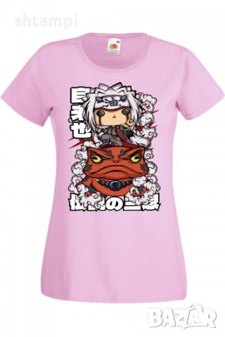 Дамска тениска aruto Jiraya 01,Анимация,игра,Празник,Повод.