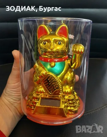 МАНЕКИ НЕКО - Японска Котка за Късмет, снимка 3 - Декорация за дома - 28981673