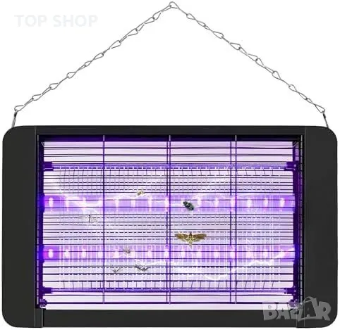 Нов електрически убиец на мухи с LED светлини за вътрешна и външна употреба