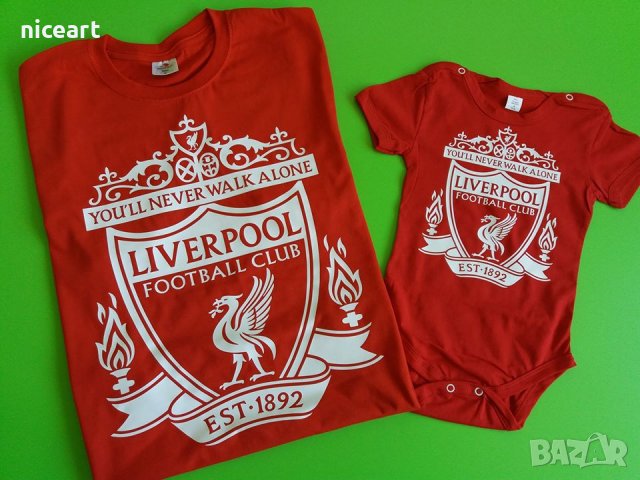 Бебешко боди Ливърпул, снимка 3 - Комплекти за бебе - 31123172