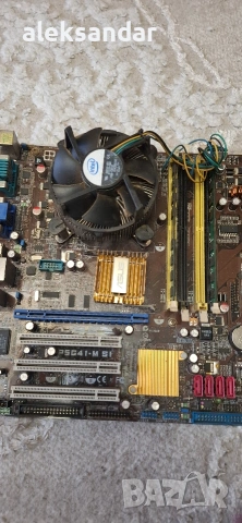 775 asus P5G41.M si проц.и рам 