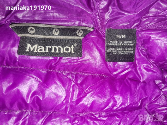 Marmot Quasar Hooded Down Jacket Womens (М) дамско ултра леко, компресионно пухено яке, снимка 14 - Якета - 43690152