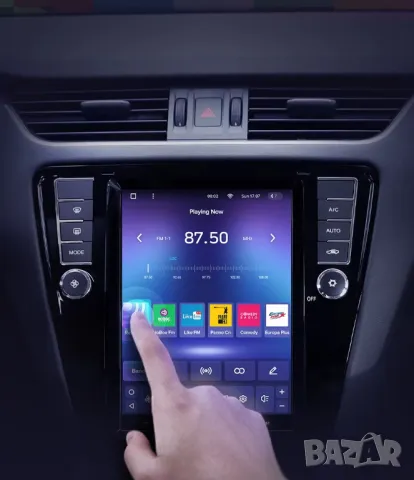 Мултимедия за SKODA OCTAVIA 9.7" тип TESLA, вертикална Навигация, 2DIN, плеър, стил Тесла, Octavia 3, снимка 9 - Аксесоари и консумативи - 49386667