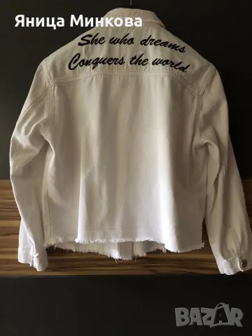 Дамско дънково яке R. Jonaco, снимка 4 - Якета - 47278505