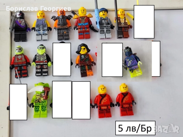 Оригинални лего минифигурки lego star wars /ninjago/ и други, снимка 3 - Образователни игри - 33848004