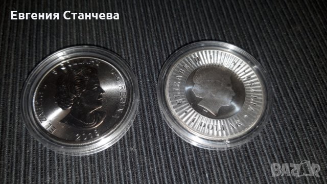 сребърна монета  1 oz оз кленов лист инвестиционно сребро