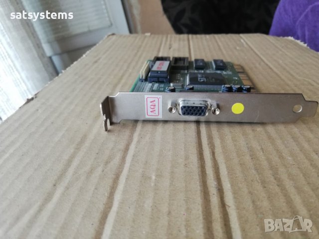  Видео карта S3 Trio64V+ ATC-2315A 2MB PCI, снимка 2 - Видеокарти - 40362753