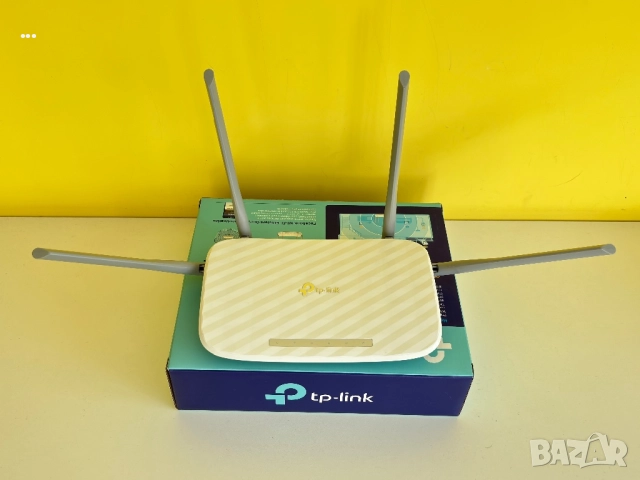 Безжичен wi-fi рутер двулентов tp link