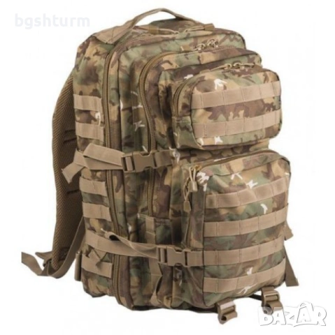 Професионална Тактическа Раница Mil-Tec US Assault 36L – Всички Цветове, снимка 14 - Раници - 53399614