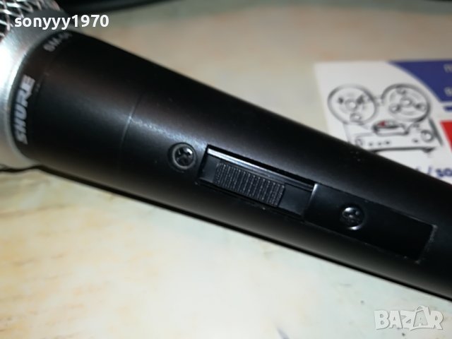 SHURE+CABLE-ВНОС GERMANY 0402231935, снимка 6 - Микрофони - 39555400