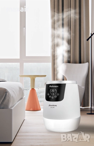 Ултразвуков овлажнител Rohnson R-9517 UV-C Антибактериален Ultrasonic*Гаранция 2 години, снимка 10 - Овлажнители и пречистватели за въздух - 52293508