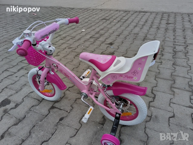 BYOX Велосипед 12" PUPPY розов, снимка 7 - Велосипеди - 53531747