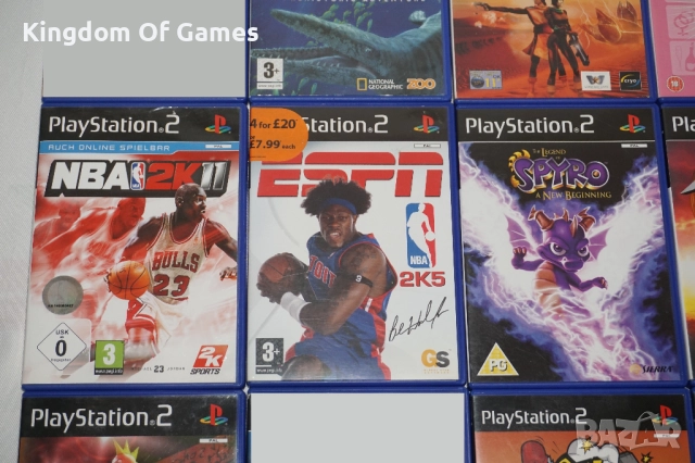 Игри за PS2 Sea Monsters/NBA 2K11/Frank Herbert's Dune/The Legend Of Spyro/Time Crisis 2/Worms 4, снимка 4 - Игри за PlayStation - 47411450