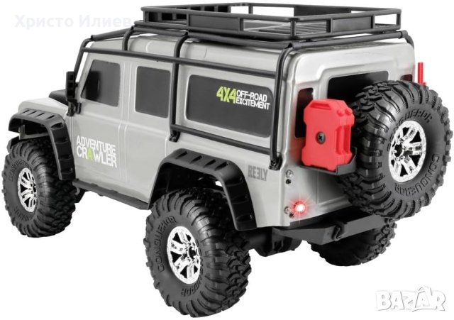 Акумулаторен Джип Кола Автомобил 4х4 Мощен мотор RC с Батерия зарядно 1:10, снимка 3 - Коли, камиони, мотори, писти - 43512218