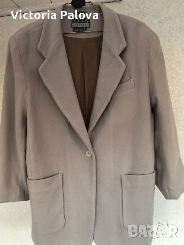 Италия,супер сако-палто VOLLA CACHMERE, снимка 15 - Сака - 31061393