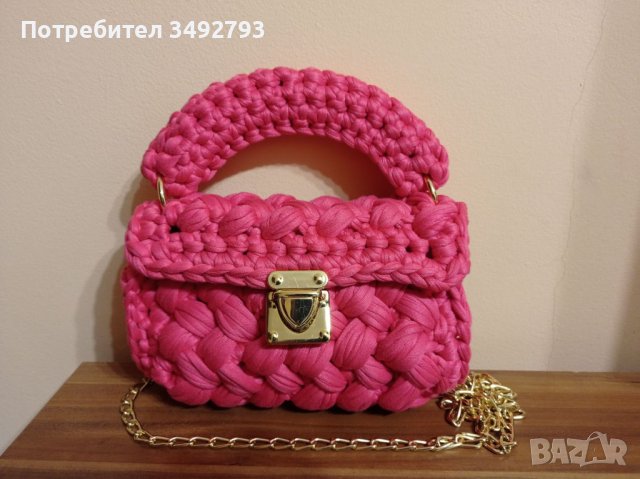 Дамски  плетени чанти, снимка 2 - Чанти - 41615134