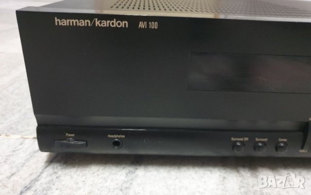Усилвател HARMAN KARDON AVI 100 Перфектно работи. Много запазен., снимка 4 - Ресийвъри, усилватели, смесителни пултове - 32801353