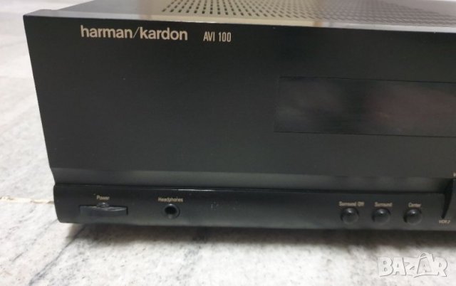 Усилвател HARMAN KARDON AVI 100 Перфектно работи. Много запазен., снимка 4 - Ресийвъри, усилватели, смесителни пултове - 32801353