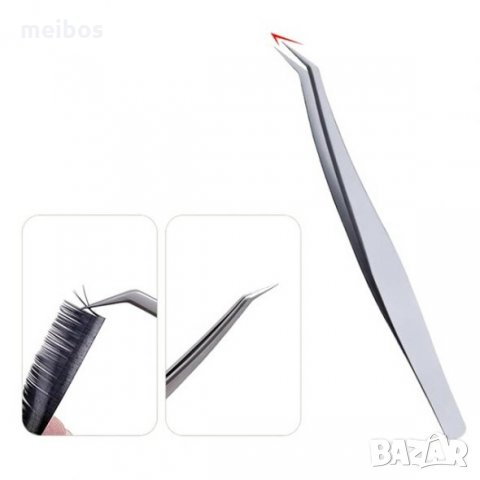 Пинсети за монтиране на мигли